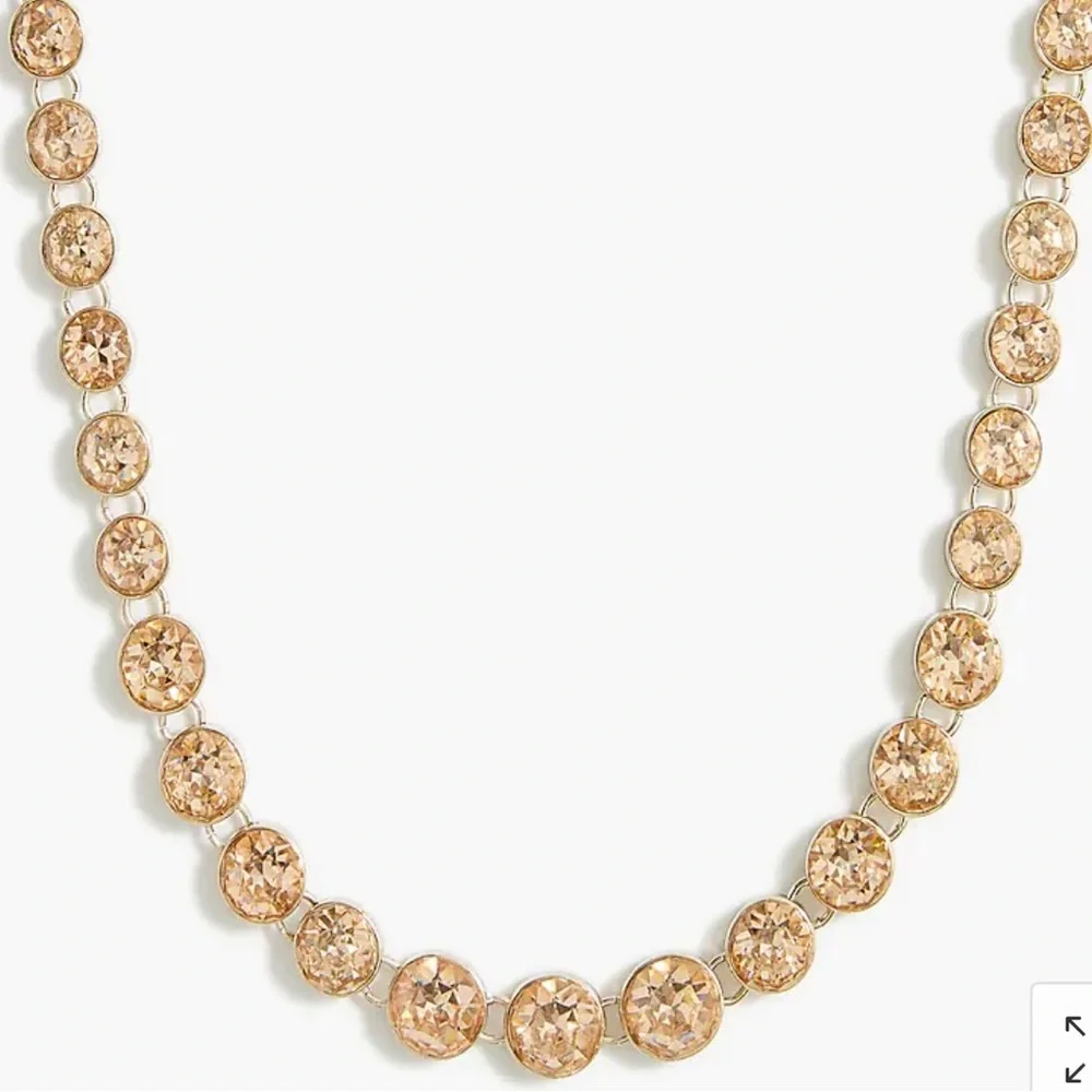 J. Crew Factory Crystal Statement Necklace- NWT
